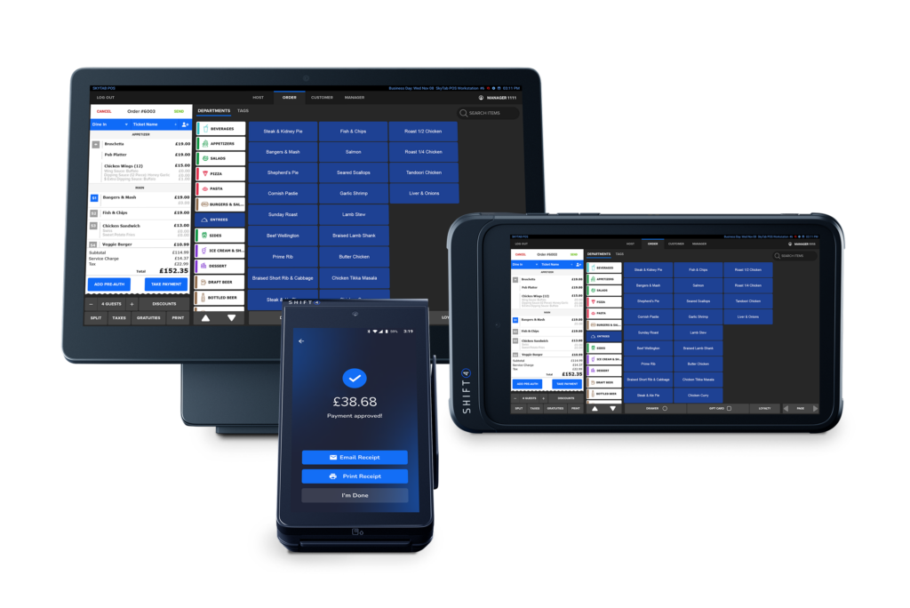 Shift4 One card machine and EPOS system – Shift4 EPOS package
