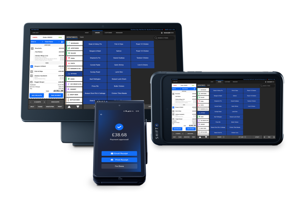 Shift4 One card machine and EPOS system – Shift4 multi-site EPOS